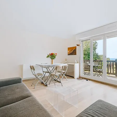 Horizon Bleu Balcon Vue Parking Apartman Trouville-sur-Mer